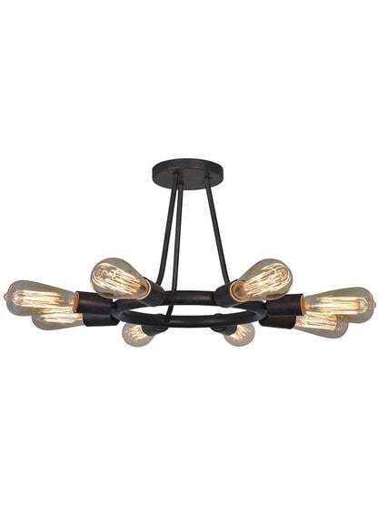 Dakota 15 inch Semi-Flush Mount Ceiling Light.